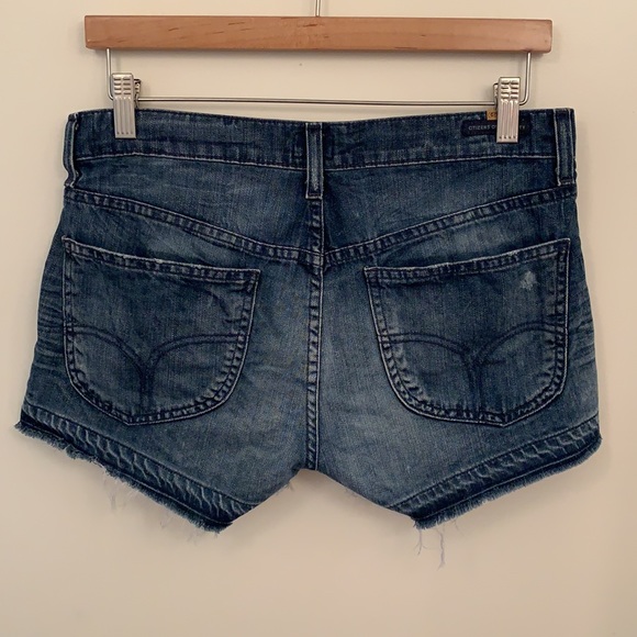 Citizens of Humanity Denim Jean shorts 27 - Picture 2 of 5